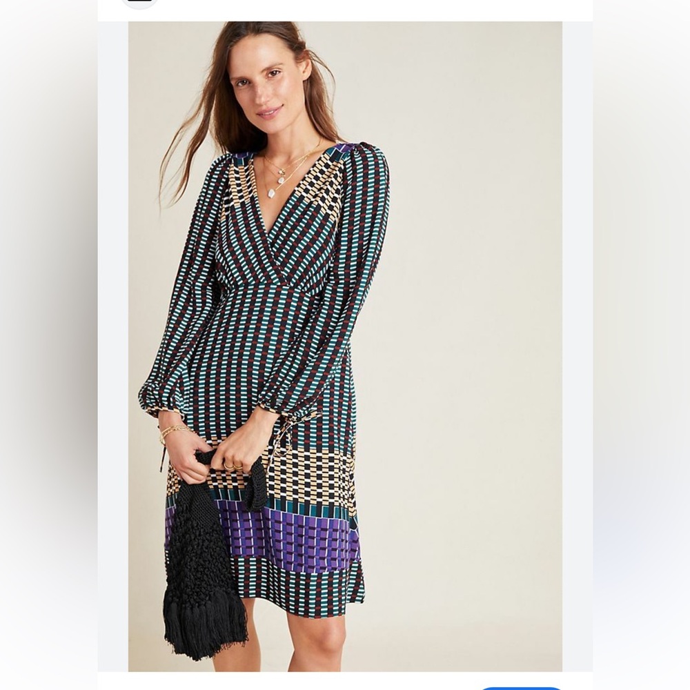 Anthropologie Maeve Gianna Dress VGUC size 14